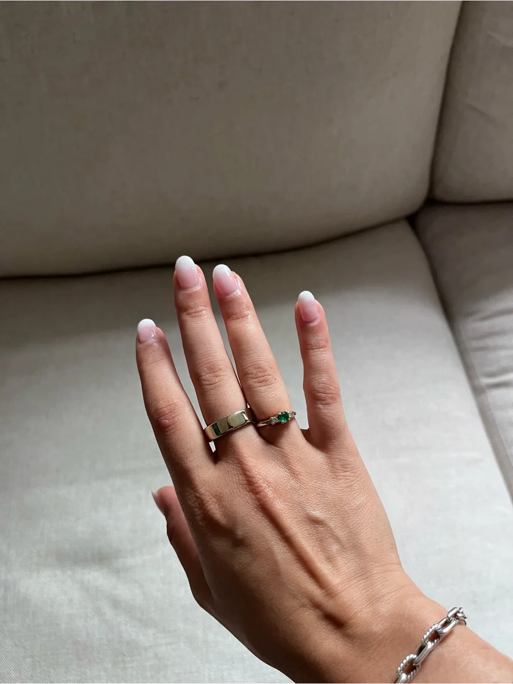 Oura 5 Gold in Size 8